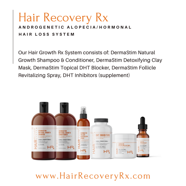 Hair Recovery Rx - Androgenetic/Hormonal Hair Loss System