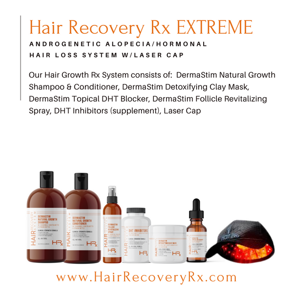Hair Recovery Rx Extreme - Androgenetic/Hormonal Hair Loss w/ Laser
